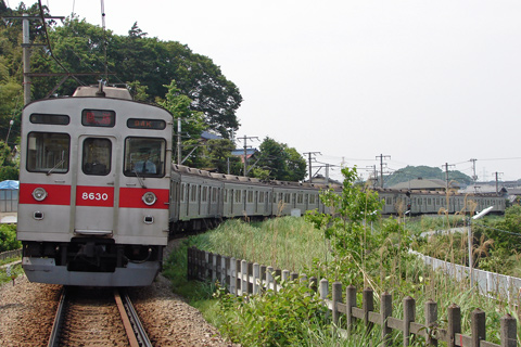 【東急】8500系8630F長津田工場入場
