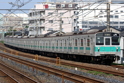 【JR東】203系マト54編成試運転