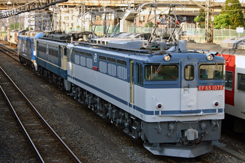【JR貨】EF65-1001/EF210-113出場