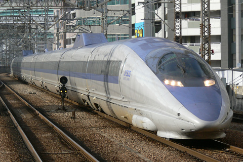 【JR西】500系V3編成試運転