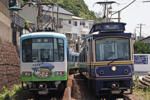 【江ノ電】「鎌倉ものがたり号」運転開始