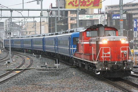 【JR西】DD51+14系客車和歌山へ回送