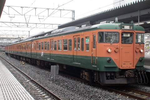 【JR西】113系B01編成向日町へ回送