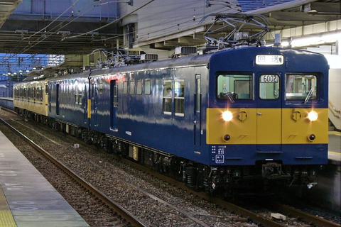 【JR西】113系3800番台N1編成ST出場