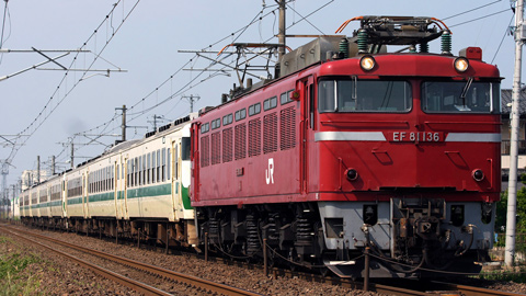【JR東】455系8両神栖廃車配給
