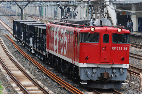 【JR東】EF65-1118牽引宇都宮工臨