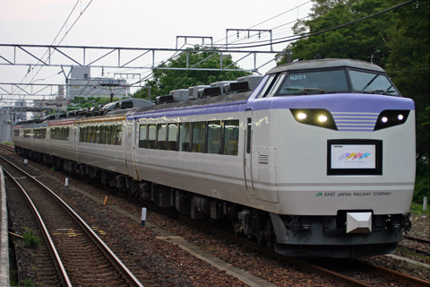 【JR海】485系彩、名古屋初入線