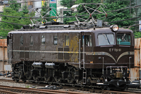 【JR東】EF58-61 TK入場