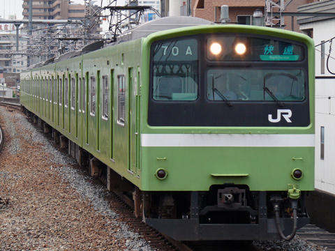 【JR西】201系大和路快速代走