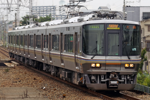 【JR西】223系の丹波路快速運転開始