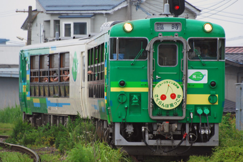 【JR東】さくらんぼ風っこ号運転