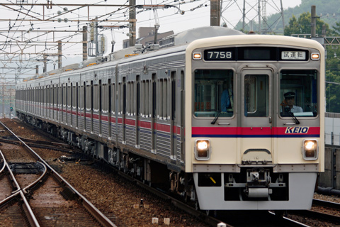 【京王】7000系7708F試運転