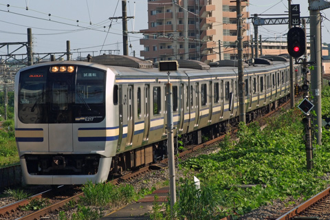 【JR東】E217系Y-10編成試運転