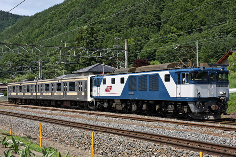 【JR東】209系訓練車東大宮操へ