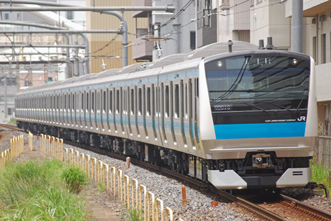 【JR東】E233系ウラ120編成試運転