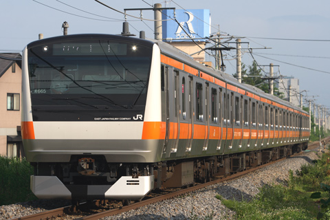 【JR東】E233系青665編成豊田へ返却