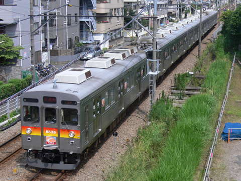【東急】8500系8639F 撮影列車?