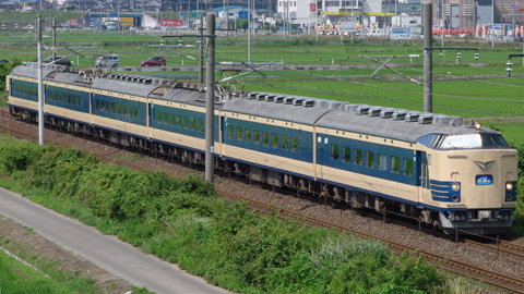 【JR東】583系使用いわて・平泉号運転