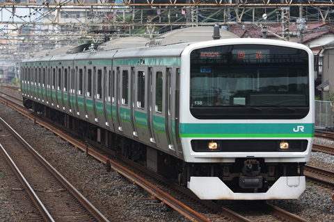 【JR東】E231系マト138編成TK入場