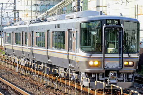 【JR西】223系5500番台F5編成試運転