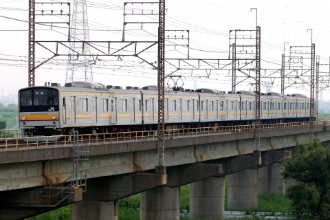 【JR東】205系ナハ4編成 OM入場