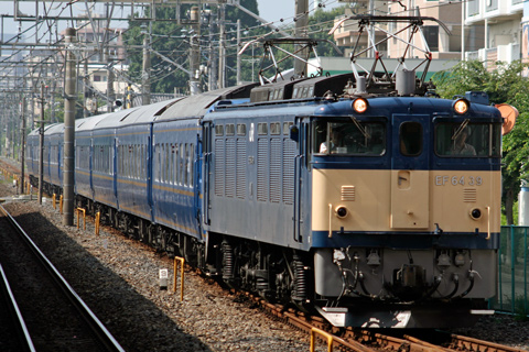 【JR東】24系9両長野廃車配給
