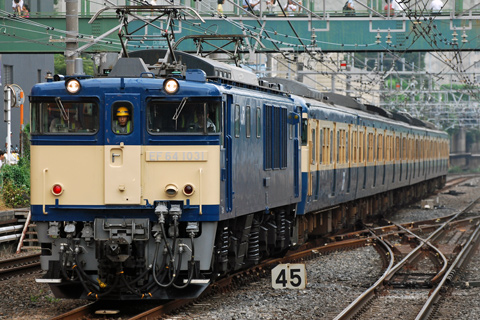 【JR東】113系マリ219+73編成廃車配給