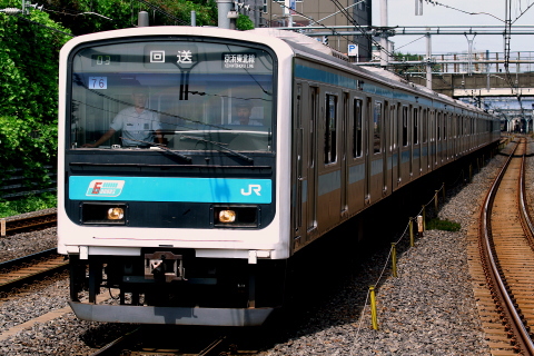 【JR東】209系ウラ76編成東大宮疎開
