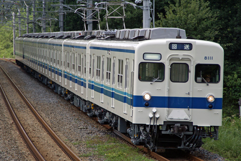 【東武】8000系8111F南栗橋出場回送