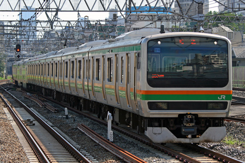 【JR東】E231系U516編成TK出場