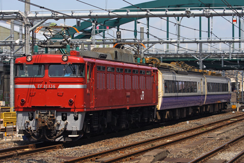 【JR東】485系モハユニットKY入場