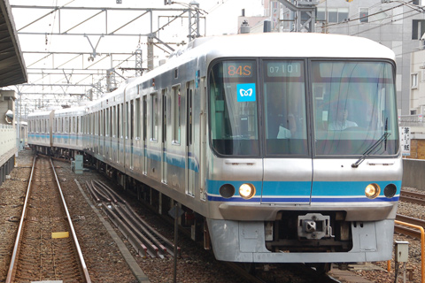 【メトロ】07-101F千代田線試運転