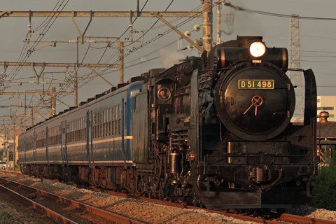 【JR東】D51-498上越線で試運転