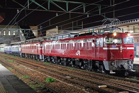 【JR東】8181＋14系＋EF65AT出場配給