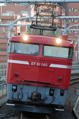 【JR東】EF81-140単機回送