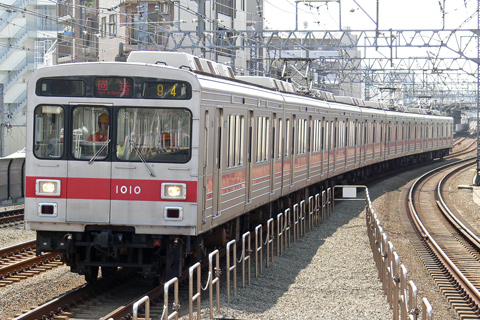 【東急】1000系1010F長津田検車区へ