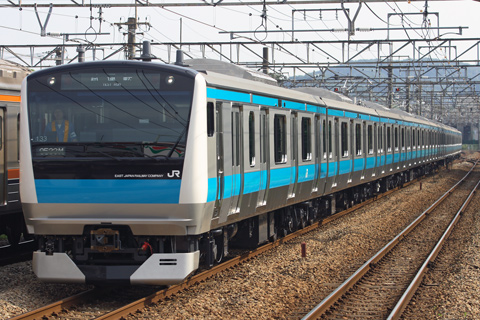 【JR東】E233系ウラ133編成東急出場
