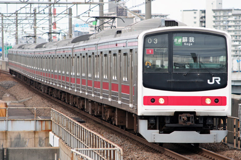 【JR東】205系ケヨ1編成編成札に変化
