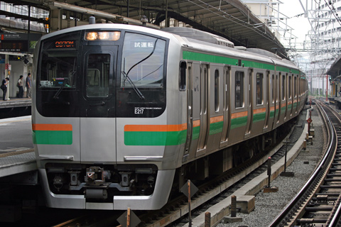 【JR東】E217系F01/F51編成試運転