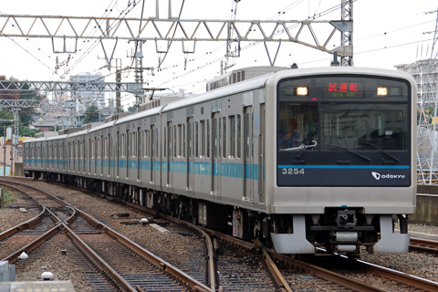 【小田急】3000形3254F試運転
