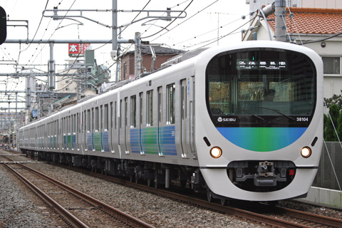 【西武】30000系38104F運用開始