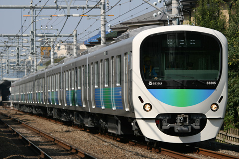 【西武】30000系38105F試運転