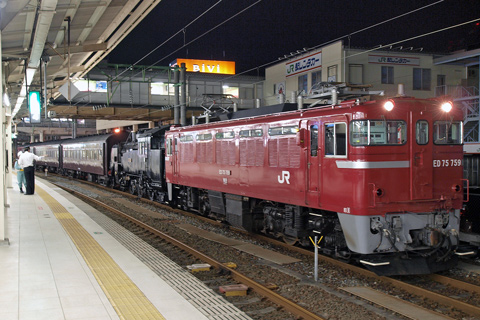 【JR東】C11-325＋旧客会津若松へ