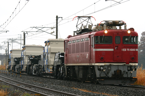 【JR貨】シキ×3特大貨物運転