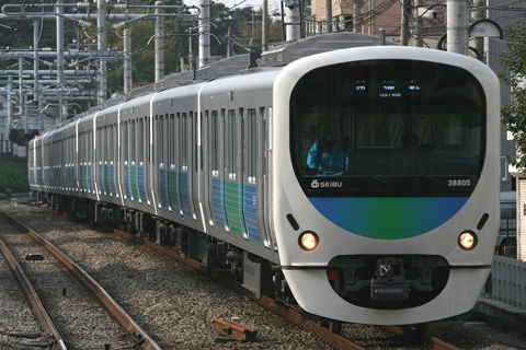 【西武】38105F＋32103F試運転