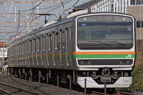 【JR東】E231系U55編成TK入場