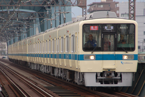 【小田急】8057F更新改造を終え復帰