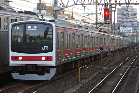 【JR東】205系ケヨ11編成幕張へ回送