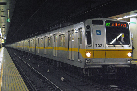 【メトロ】有直の準急川越市行運転終了