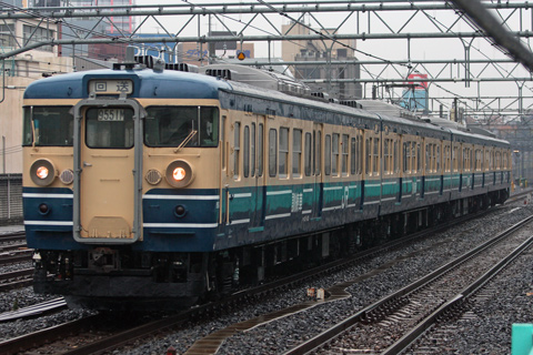 【JR東】115系訓練車返却回送